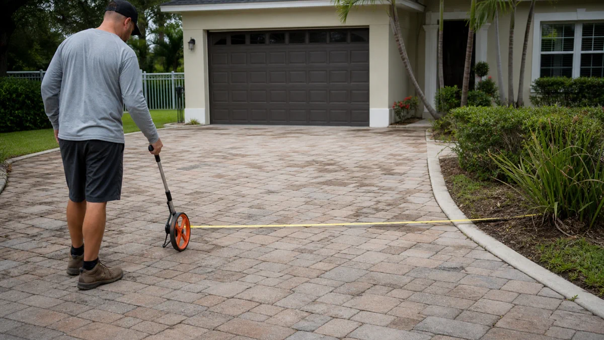 Tampa Bay pavers quote preparation